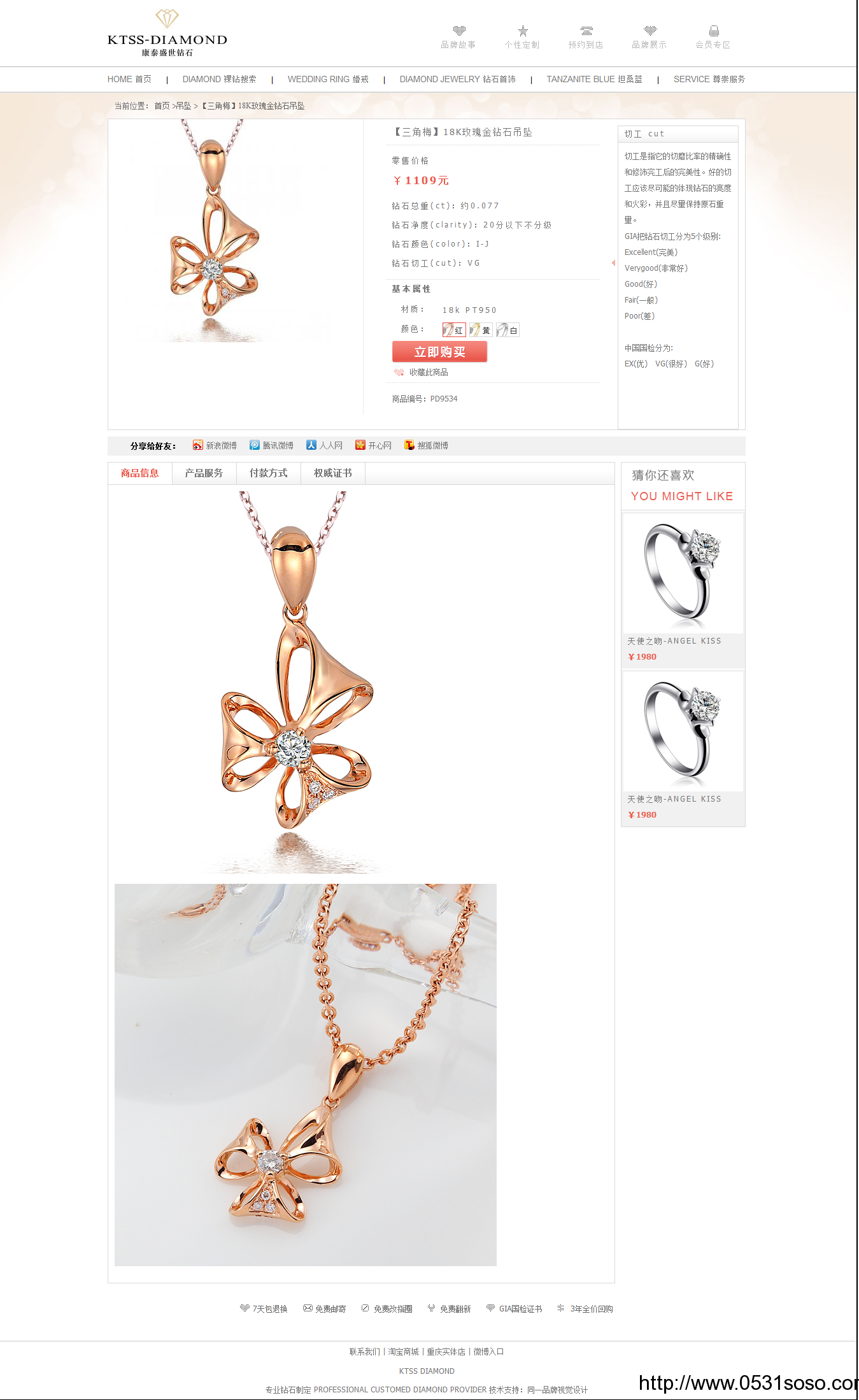 濟南網站制作公司_康泰盛世鉆石